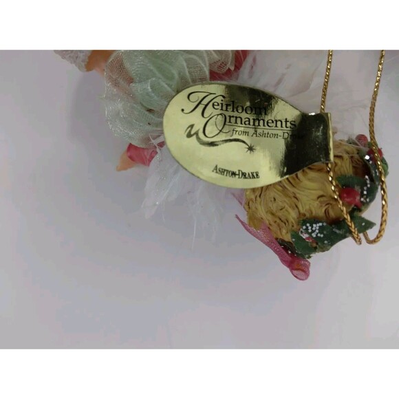 Vintage Heirloom Ornament From Ashton-Drake Angel Toes Ballerina Ornament - Picture 3 of 6